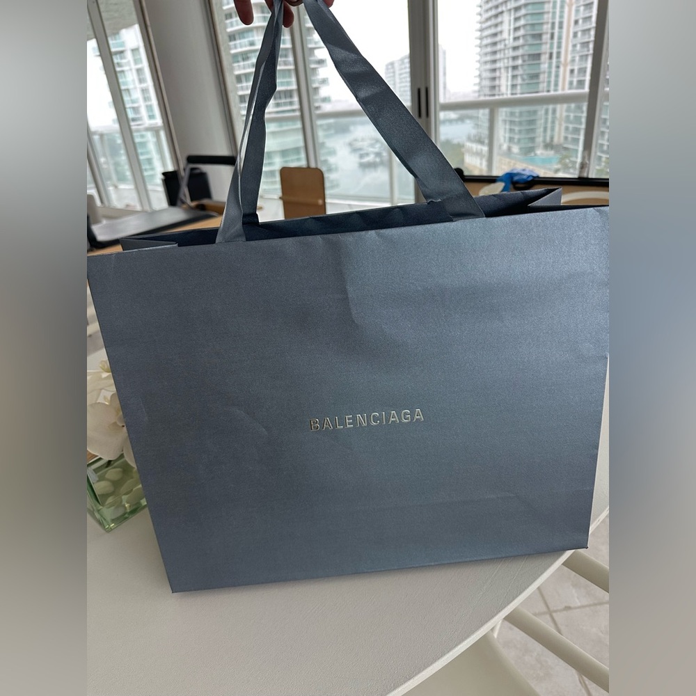 Balenciaga Limited Edition Holiday Empty Large Shopping Bag